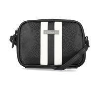 Nautica Damen Candid Camera Adjustable Crossbody Umhängetasche, Schwarz (Lakeside Jacquard)