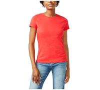 Nautica Damen Classic Fit Rundhals J-klasse T-Shirt, hellrot, Klein
