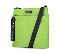 Nautica Damen Diver Nylon Kleine Bag Geldbörse mit Verstellbarem Schultergurt Crossbody, Limette