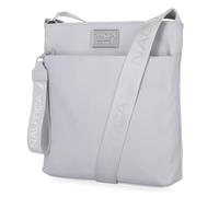Nautica Damen Diver Nylon Kleine Crossbody Bag Geldbörse mit Verstellbarem Schultergurt Cross-Body, Ice Grey