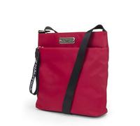 Nautica Damen Diver Nylon Small Womens Crossbody Bag Purse with Adjustable Shoulder Strap Schultertasche, rot