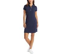 Nautica Damen Einfaches Klassisches Polokleid mit Kurzen Ärmeln, Stretch-Baumwolle Lässiges Kleid, Marineblau, XX-Large