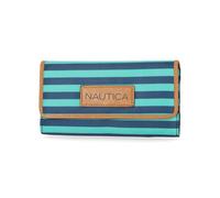 Nautica Damen The Perfect Carry-All Money with Blocking Wallet Der perfekte Geld-Manager-Organizer mit RFID-blockierender Brieftasche, Spectra Green