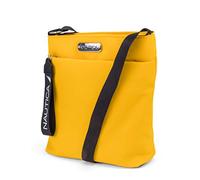 Nautica Diver Nylon Small Womens Crossbody Bag Purse with Adjustable Shoulder Strap, Sunny (Yellow)