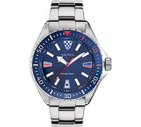 Nautica Watches Napcps904 Watch Silber (Herstellerartikelnummer: NAPCPS904-Blue/SilverGrey/Mineral-OS)