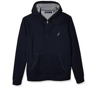 Nautica Herren Anchor Fleece Full Zip Hoodie Kapuzenpullover, True Navy, X-Large