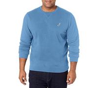 Nautica Herren Basic Crew Neck Fleece Sweatshirt, Blauer Stern, X-Large