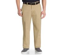 Nautica Herren Big & Tall Cotton Twill Flat Front Chino Pant Hose, Business/Leger, True Khaki D83050, 42W x 46L