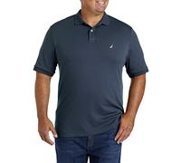 Nautica Herren Classic Fit Short Sleeve Solid Soft Cotton Polo Shirt Poloshirt, Navy, 3X-Groß