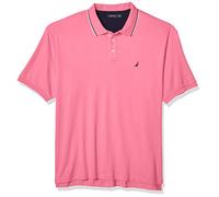 Nautica Herren Classic Fit Short Sleeve Solid Tipped Collar Soft Polo Shirt Polohemd, hautfarben, XX-Large