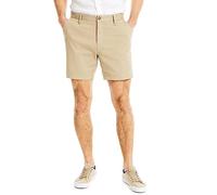 Nautica Herren Cotton Twill Flat Front Stretch Chino Legere Shorts, True Khaki, 51