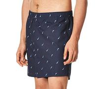 Nautica Herren Klassische Gewebte Baumwolle Boxershorts, Sails/Peacoat Navy, XL