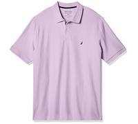 Nautica Herren Klassische Passform, Kurzärmelig, Solides Performance-Deck-Poloshirt Polohemd, Lavendel, 3X-Groß