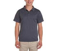 Nautica Herren Kurzärmeliges Uniform-Poloshirt Polohemd, anthrazit, Large 38/39