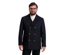 Nautica Herren Nautica Men's Classic Double Breasted Peacoat Pijacke, anthrazit, S EU