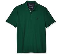 Nautica Herren Performance Pique Polo Shirt Polohemd, Tidal Green, L