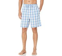 Nautica Herren Schlafanzug-Shorts aus 100% Baumwolle, mit elastischem Bund, weich gewebt - Blau - Mittel