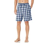 Nautica Herren Schlafanzug, weich, gewebt, 100% Baumwolle, elastischer Bund, kurz, Blau - Blue Depths, X-Groß