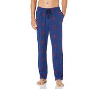 Nautica Herren-Schlafanzughose, weich, gewebt, 100% Baumwolle, elastischer Bund - Blau - Medium