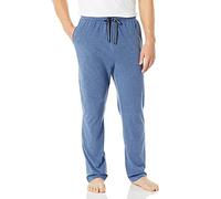 Nautica Herren Weiche Strick-Schlaf-Loungehose Pyjamaunterteil, Blue Indigo Heather, Large