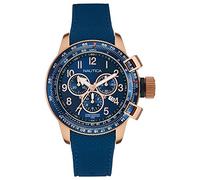 Nautica Herrenuhr Chronograph Quarz mit Lederarmband - NAI28500G
