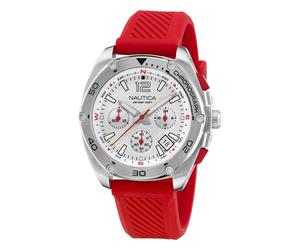 NAUTICA Mehrfarbige Synthetik Sportuhr Einheitsgröße