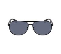 NAUTICA Men's Sunglasses N2245S - Black with Solid Smoke Lens