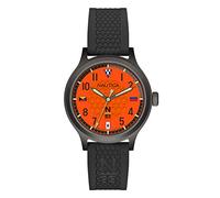 Nautica N83 Men's NAPCFS915 Crissy Field Black/Orange Silicone Strap Watch