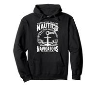 Nautica Navigators International Vintage Anchor Grafik Pullover Hoodie