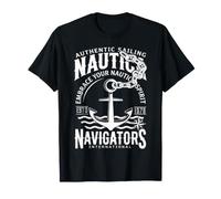 Nautica Navigators International Vintage Anchor Grafik T-Shirt