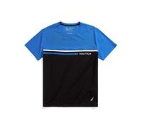 Nautica Navtech Farbblock-T-Shirt für Herren, Mittel