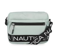 Nautica Nylon Bean Crossbody/Gürteltasche mit verstellbarem Schulterriemen, Dove/Grau, Grau (Dove/Grey), Einheitsgröße