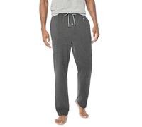 Nautica Schlaf- und Loungehose für Herren, aus weichem Strickstoff, Dunkelgrau meliert, X-Large
