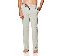 Nautica Schlaf- und Loungehose für Herren, aus weichem Strickstoff, Grau meliert, Medium