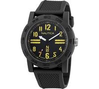 NAUTICA Schwarze Synthetische Sportuhr Einheitsgröße