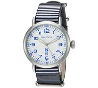Nautica Wakeland Herren-Armbanduhr 40mm Armband Leder Quarz Analog NAPWLS906