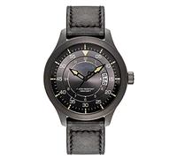 Nautica Watch NAPPLP905 Point Loma Analog, Water Resistant, Date Display, Luminous Hands, Black Leather Band, Black