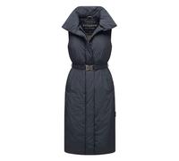 Navahoo Abendlied Damen lange Winter Weste - warm & stilvoll XL