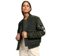 Bomberjacke NAVAHOO "Willstehaben 14" Gr. L (40), grün (olivgrün) Damen Jacken (83644818-L) olivgrün