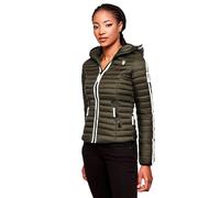 Navahoo Damen Steppjacke Kimuk Princess - Leicht, Modern & Mit Kapuze XS