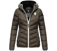 Navahoo Damen Jacke Steppjacke Übergangsjacke gesteppt Stepp Herbst B675 [B675-Elv-Anthrazit-Gr.S]