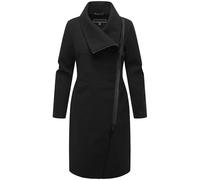 Kurzmantel NAVAHOO "Samtrose 14", Damen, Gr. XL (42), schwarz, Obermaterial: 90% Polyester, 10% Viskose, Innenfutter: 100% Polyester, Ärmelfutter: 100% Polyester, elegant, figurumspielend knieumspiele