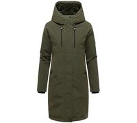 Wintermantel NAVAHOO "Hageltanz 14", Damen, Gr. XXL(44), olivgrün, Obermaterial: 55% Polyester, 45% Nylon; Innenfutter: 100% Polyester; Wattierung: 100% Polyester; Ärmelfutter: 100% Polyester; Kunstpe