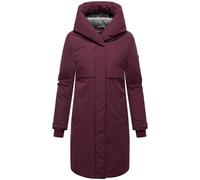 Wintermantel NAVAHOO "Domingaa 14", Damen, Gr. M (38), rot (weinrot), Obermaterial: 100% Polyester, Futter 1: 95% Polyester, 5% Elasthan, Futter 2: 100% Polyester, Wattierung: 100% Polyester, Ärmelfut