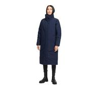 Wintermantel NAVAHOO "Traumblüte 14", Damen, Gr. S (36), navy, Obermaterial: 100% Polyester, Innenfutter: 100% Polyester, Wattierung: 100% Polyester, Ärmelfutter: 100% Polyester, gerade ca. Mitte Wade
