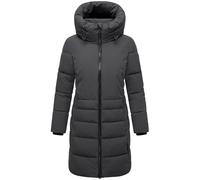 Steppmantel NAVAHOO "Mondnebel XIV", Damen, Gr. XXL (44), grau (anthrazit), Obermaterial: 100% Polyester; Innenfutter: 100% Polyester; Wattierung: 100% Polyester; Ärmelfutter: 100% Polyester, modisch,