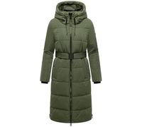 Steppmantel NAVAHOO "Herbstnebel 14", Damen, Gr. S (36), grün (helloliv), Obermaterial: 100% Polyester; Innenfutter: 100% Polyester; Wattierung: 100% Polyester; Ärmelfutter: 100% Polyester, figurumspi