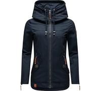 Navahoo Damen Übergangsjacke Wekoo - Leichte Baumwolljacke mit Kapuze S