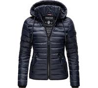 Navahoo Damen leichte Übergangsjacke Steppjacke mit Kapuze Lulana Navy Gr. XXL