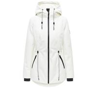 Outdoorjacke NAVAHOO "Blumentanz 14", Damen, Gr. XL (42), weiß (sanftes weiß), Obermaterial: 100% Polyester. Innenfutter: 100% Polyester. Ärmelfutter: 100% Polyester, tailliert hüftbedeckend, hoch ges